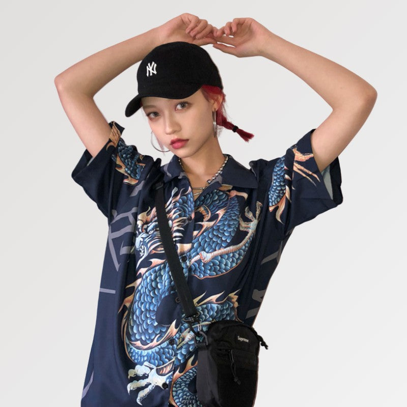 Chemise Japonaise Femme 'Ryu-jin'