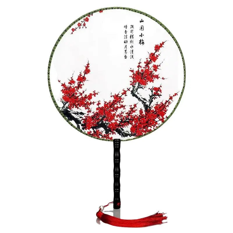 Éventail Japonais Rouge 'Nagoya'