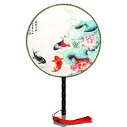 Éventail Japonais motif Poisson 'Chita'