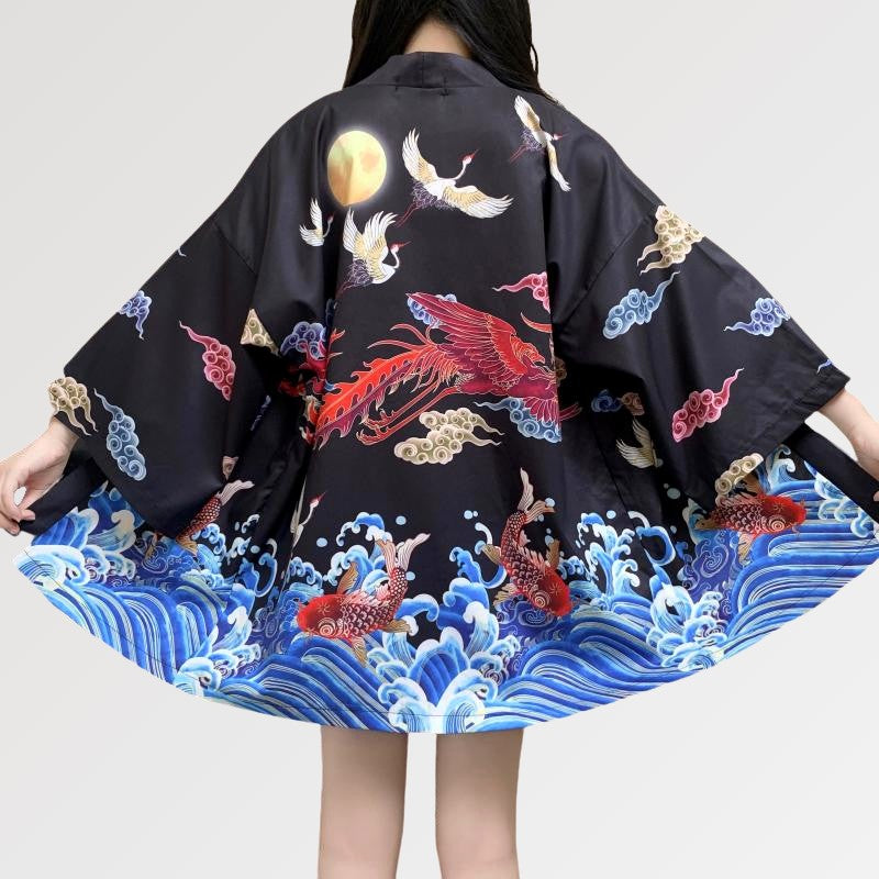 haut kimono femme