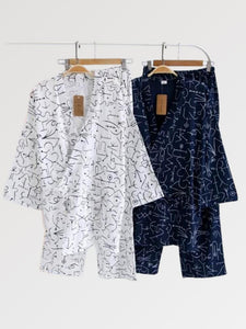 Jinbei Japon 'Egypta Kimono'