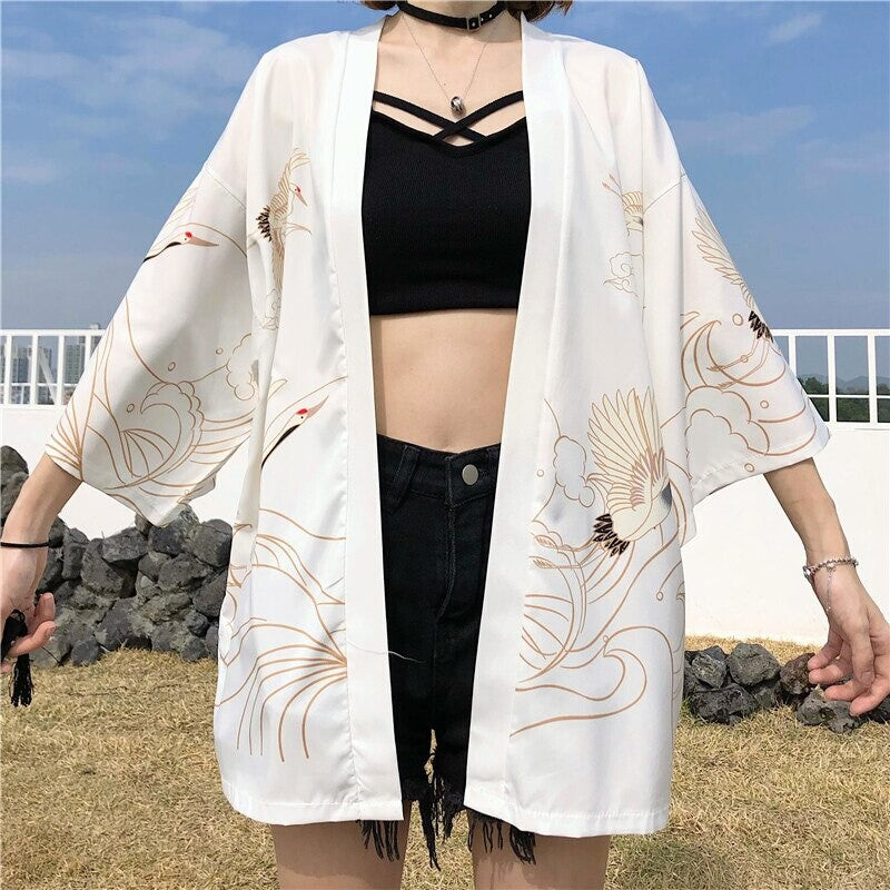 Kimono Femme Veste 'Setsuko'