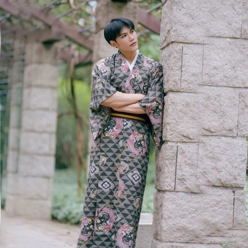 Kimono Japonais Homme Samourai