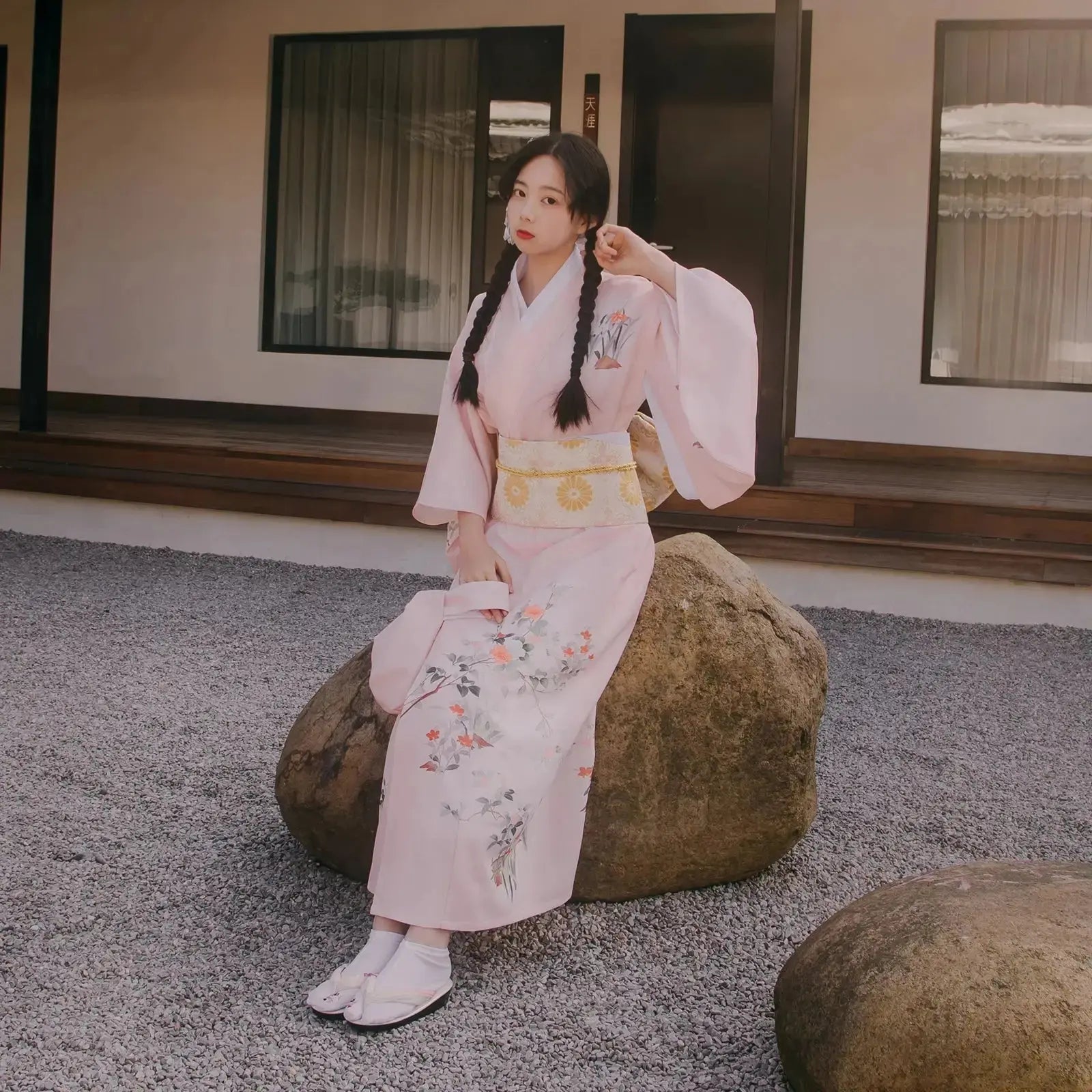 Kimono Japonais Femme 'Hachioji'