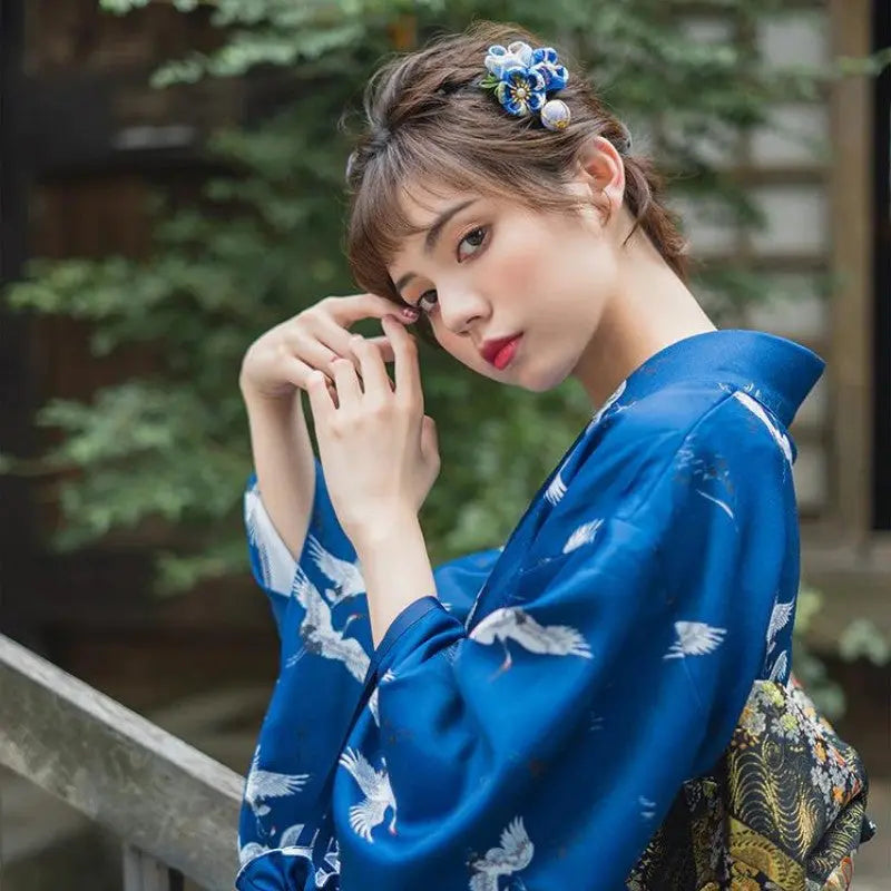 Kimono Japonais Femme 'Miyazaki'