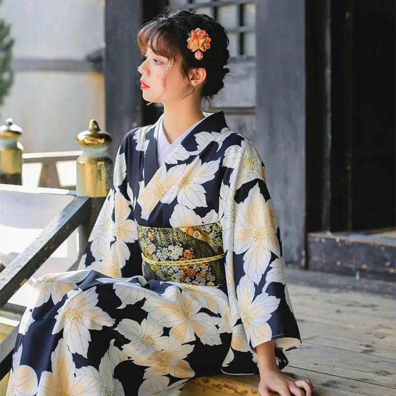 Kimono Japonais Femme Paris 'Natsumi'
