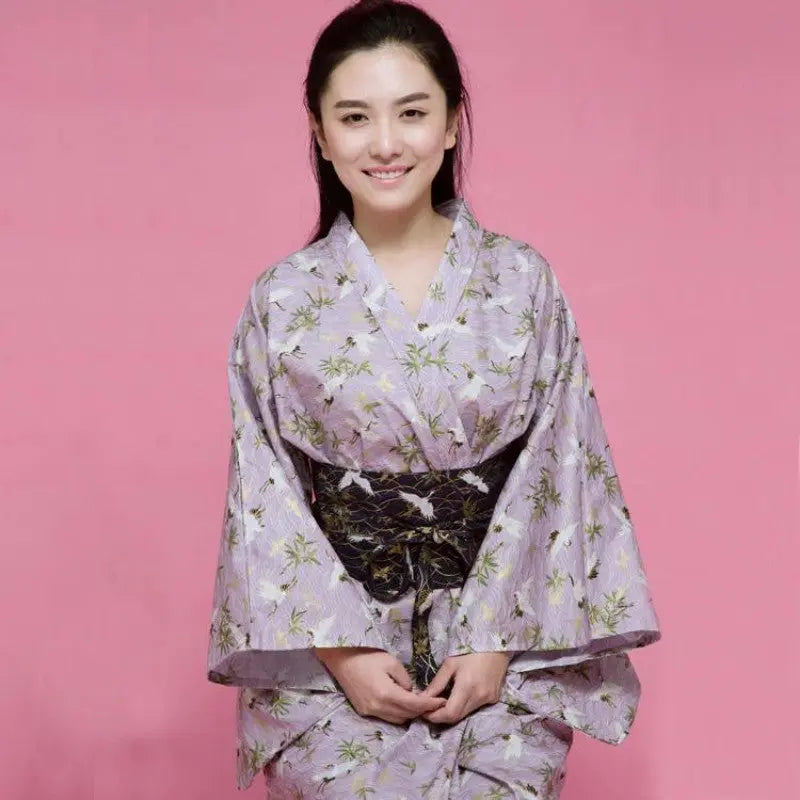 Kimono Japonais pour Femme 'Hisaé'