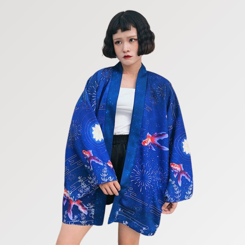 Kimono Poisson 'Roi Ranchu x Lotus'
