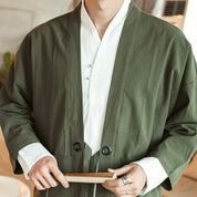 Kimono Vert Homme 'Yuudai'