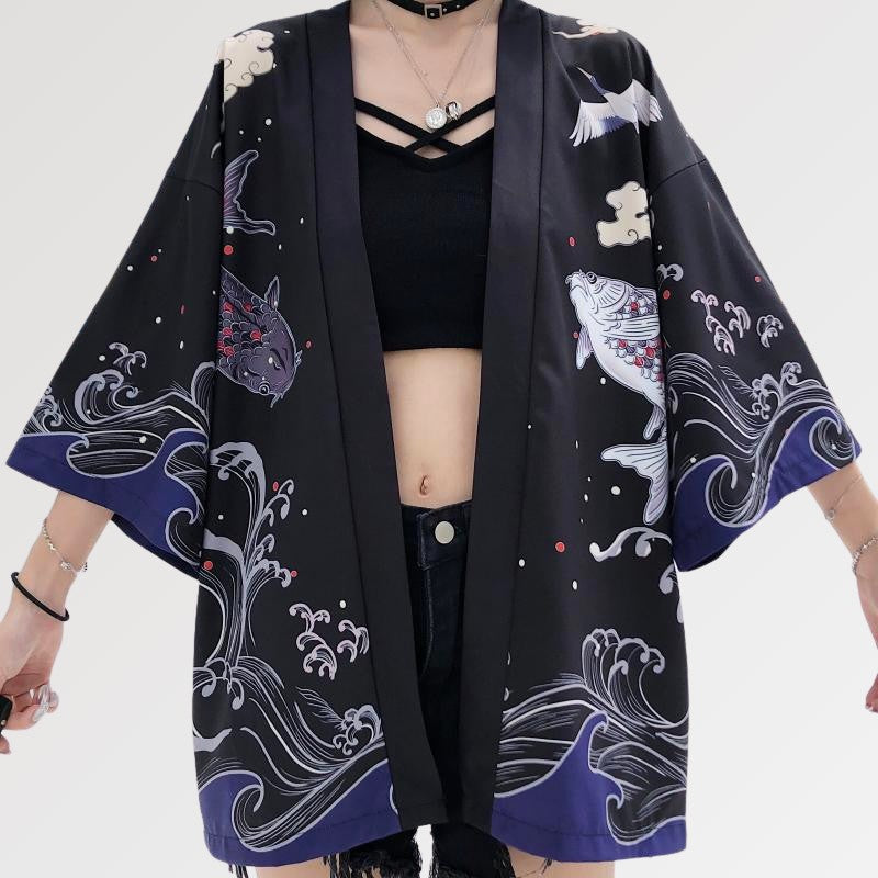 Kimono Veste pour Femme 'Miyuki'