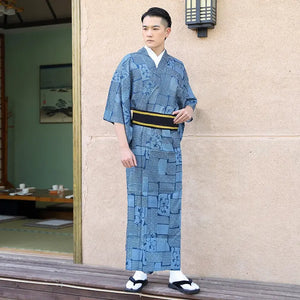 Kimono Yukata Homme 'Shinoya'