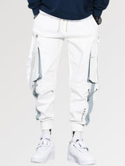 Pantalon Cargo Blanc