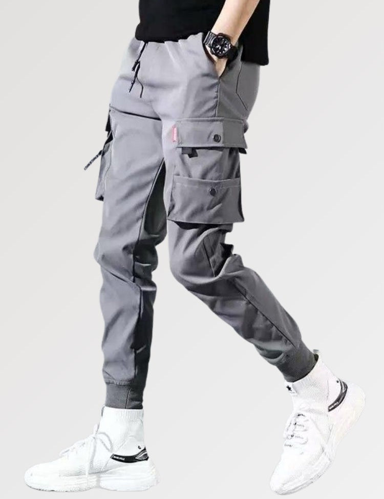 Pantalon Streetwear Gris