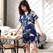 Pyjama Japonais Été en Soie