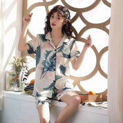 pyjama japonais en soie pour l'été