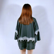 Veste Façon Kimono 'The Wave'