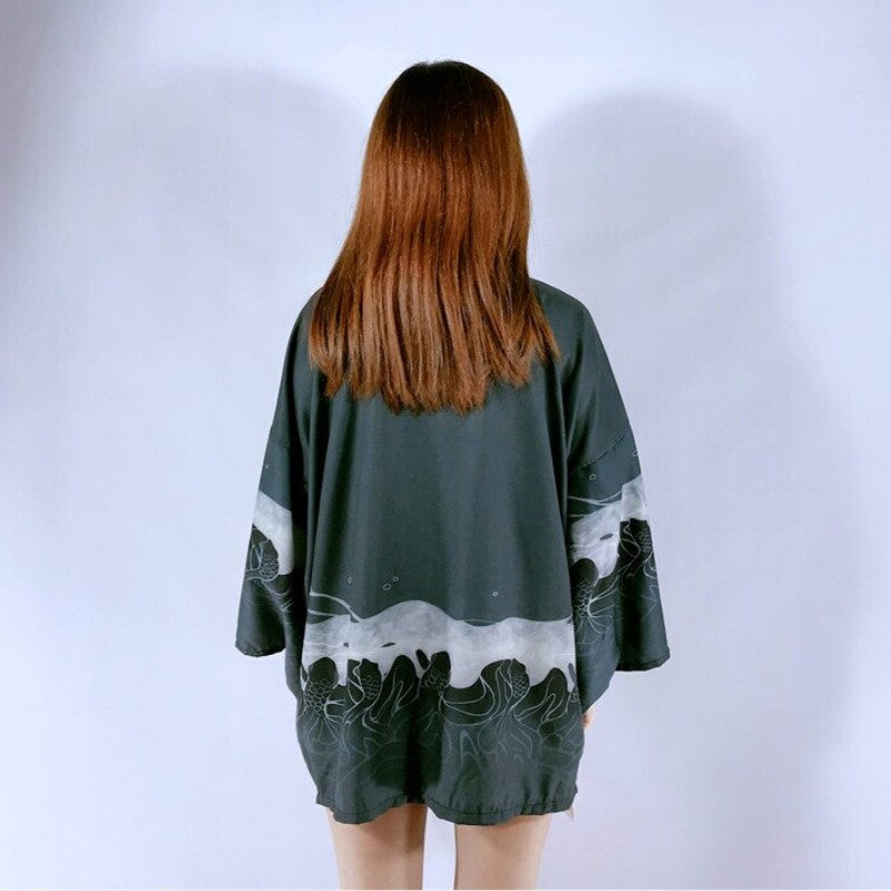 Veste Façon Kimono 'The Wave'
