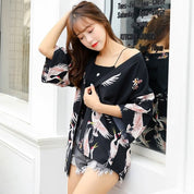 Veste Kimono Courte Femme 'Annaki'