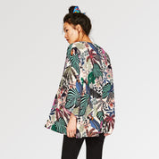 veste kimono femme fleurie
