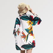 Veste Kimono Fleuri Femme 'Tropical'