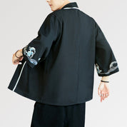 Veste Kimono Homme Motif Vague 'Iko'