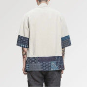 Veste Kimono Japonais Homme 'Mitsuo'