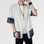 Veste Kimono Japonais Homme 'Mitsuo'
