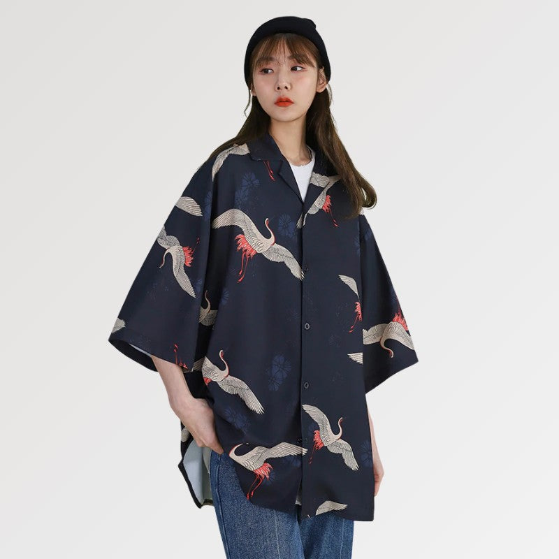 Veste Kimono Longue Femme 'Okariya'