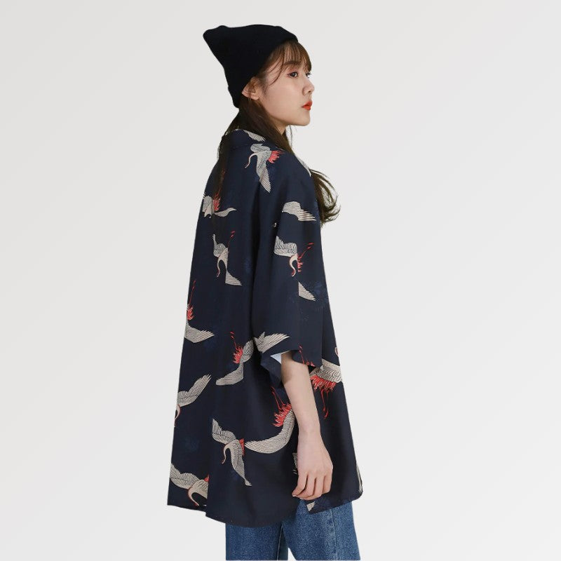 Veste Kimono Longue Femme 'Okariya'