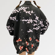 Veste Kimono Noire Femme 'Kurina'