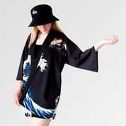 Veste Kimono Vague Femme 'Kanagawa'