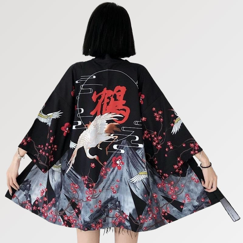 Veste Légère Kimono Femme 'Edo'