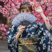 Vrai Kimono Japonais Femme 'Akemi'