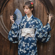 Vrai Kimono Japonais Femme