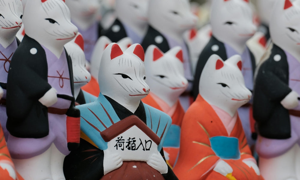 Le masque Kitsune : esprit renard et symbole mystique