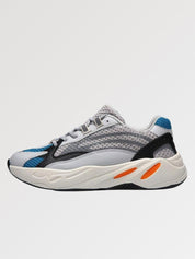 Sneakers Dad Shoe 'Aomori'— baskets japonaises Y2K gris beige dad shoe vue détail