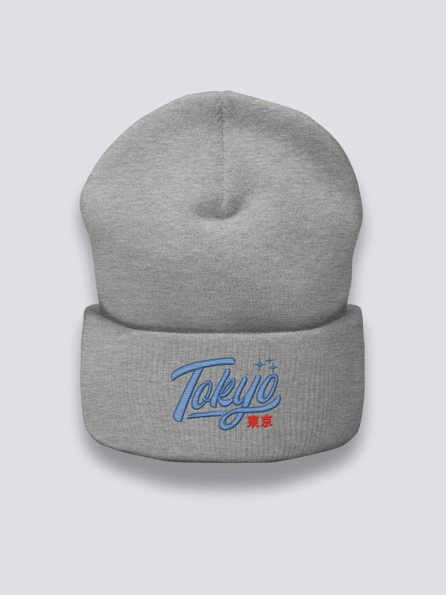 Bonnet japonais à un logo baseball Tokyo brodé, coloris gris foncé - Japanstreet