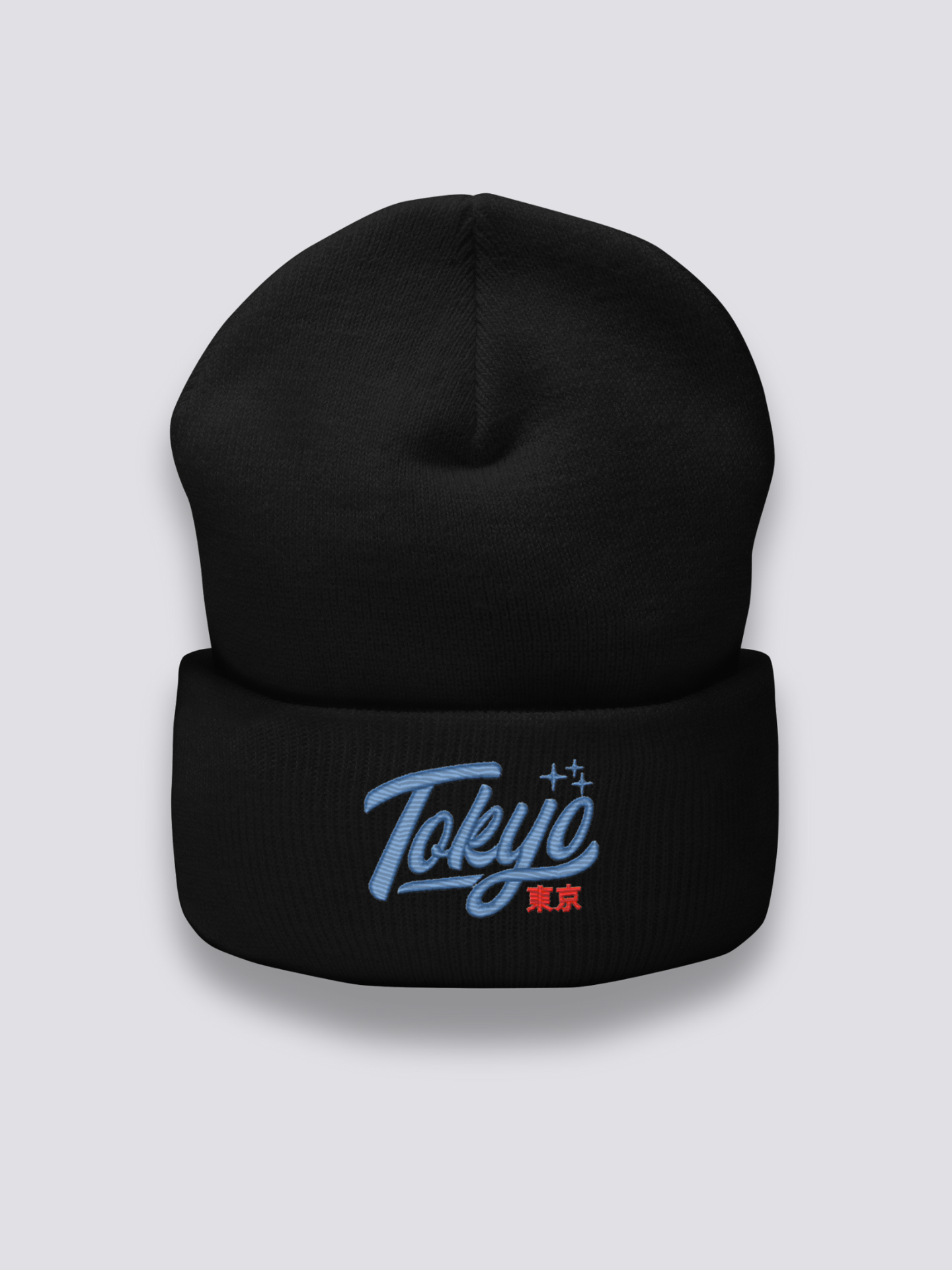 Bonnet japonais à un logo baseball Tokyo brodé, coloris noir - Japanstreet