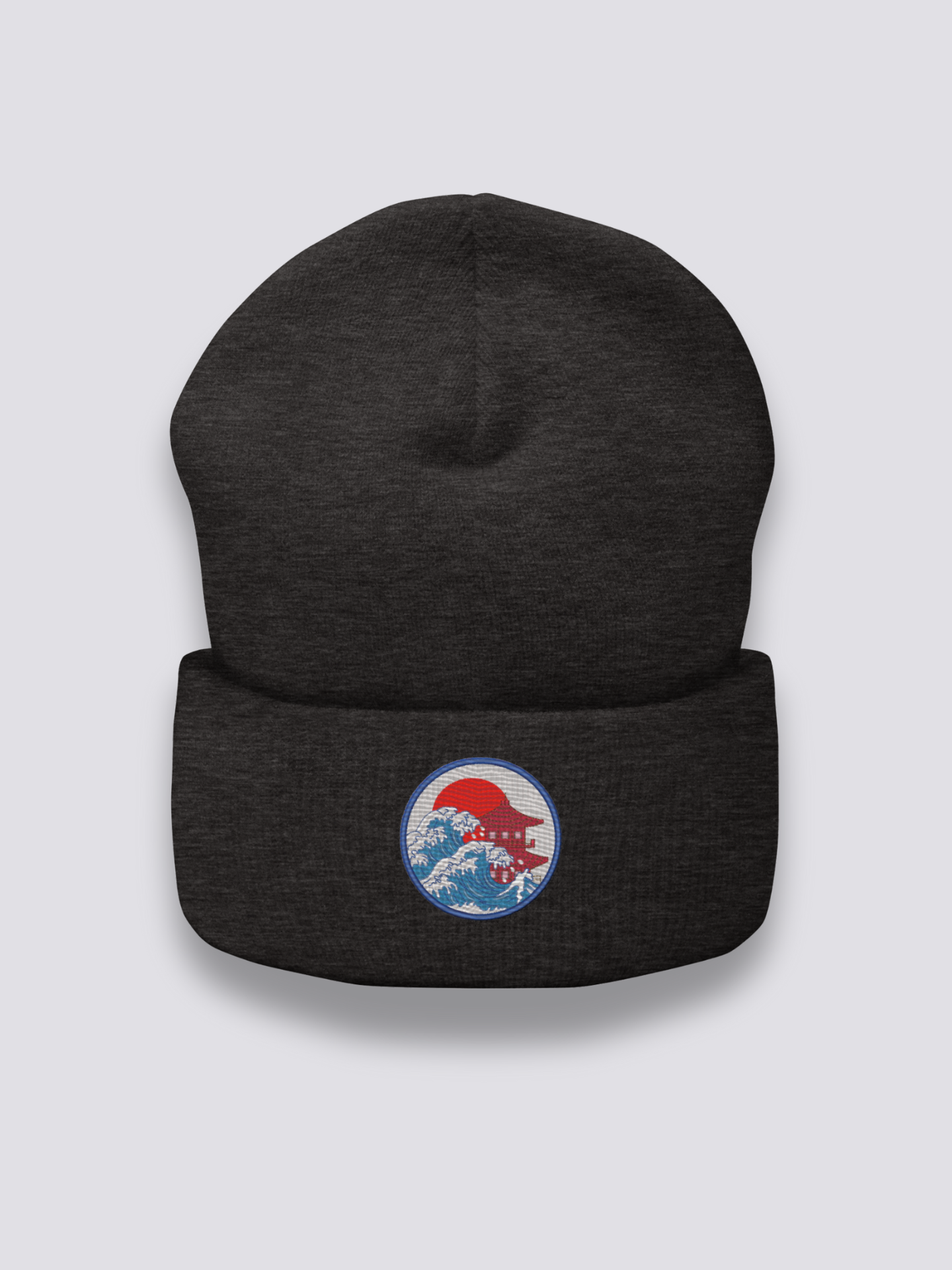 Bonnet japonais à un emblème japonais brodé, vue 4 - Japanstreet