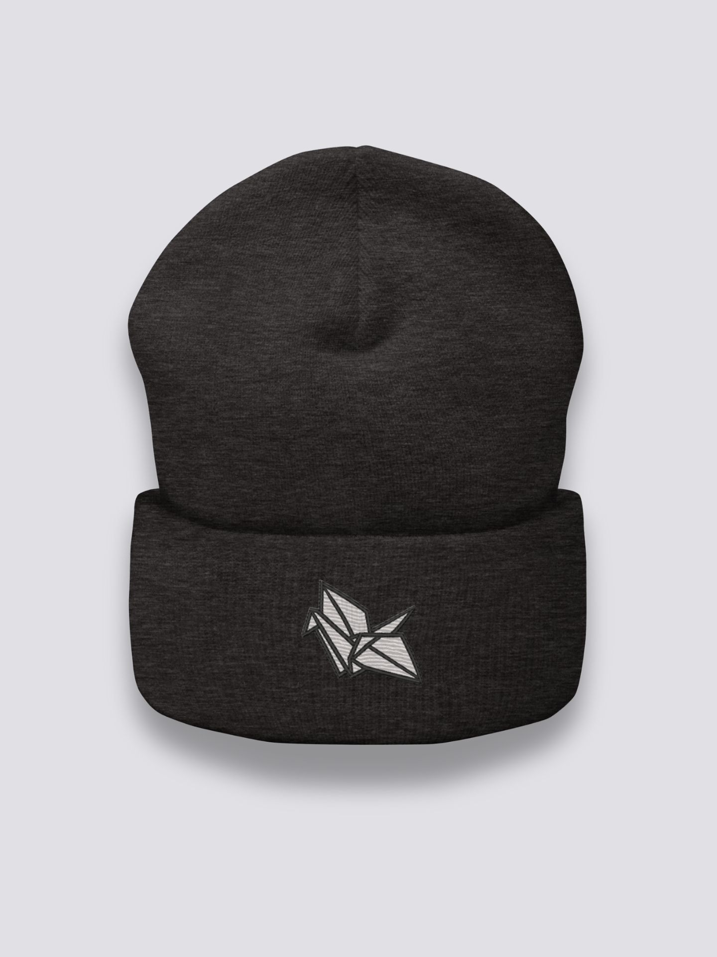 Bonnet japonais à une grue en origami brodée, vue 4 - Japanstreet