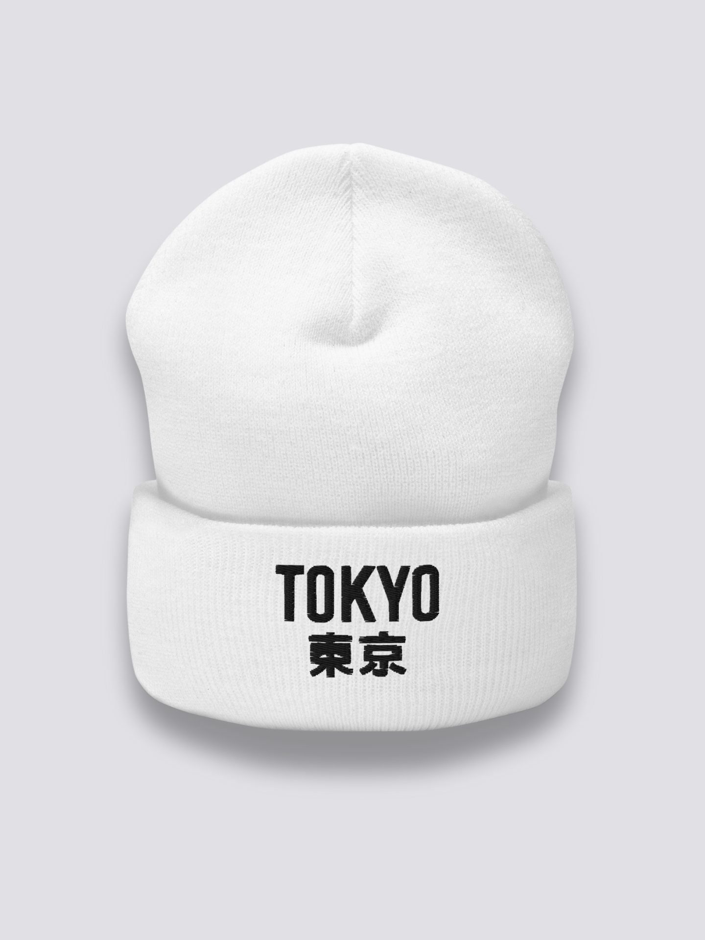 Bonnet japonais à le lettrage Tokyo brodé, porté - Japanstreet