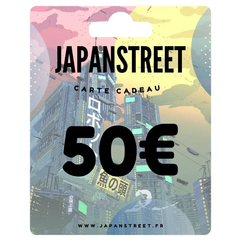 Carte cadeau Japanstreet 50euro