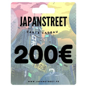 Carte cadeau Japanstreet 200euro