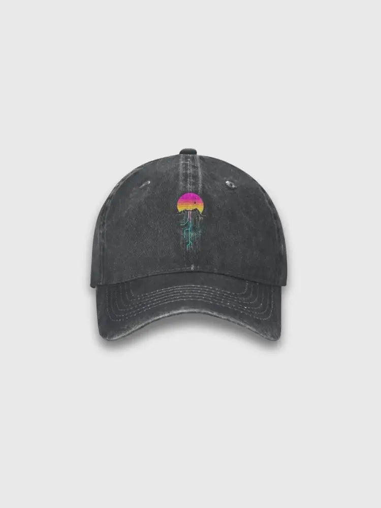 Casquette au look rétro Synthwave année 80