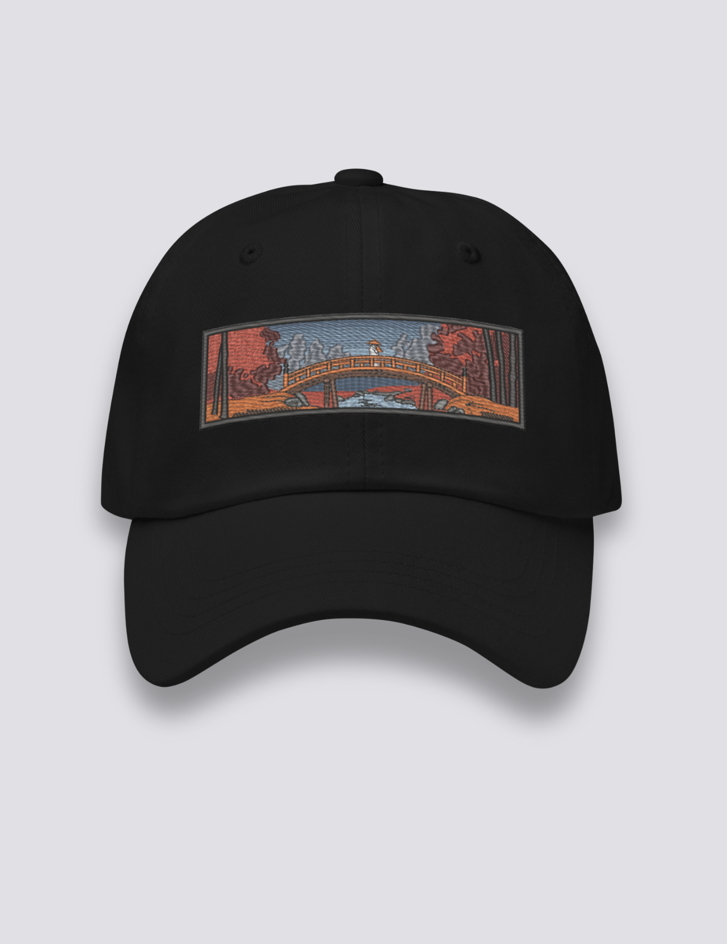 Casquette Brodée Ukiyo-e