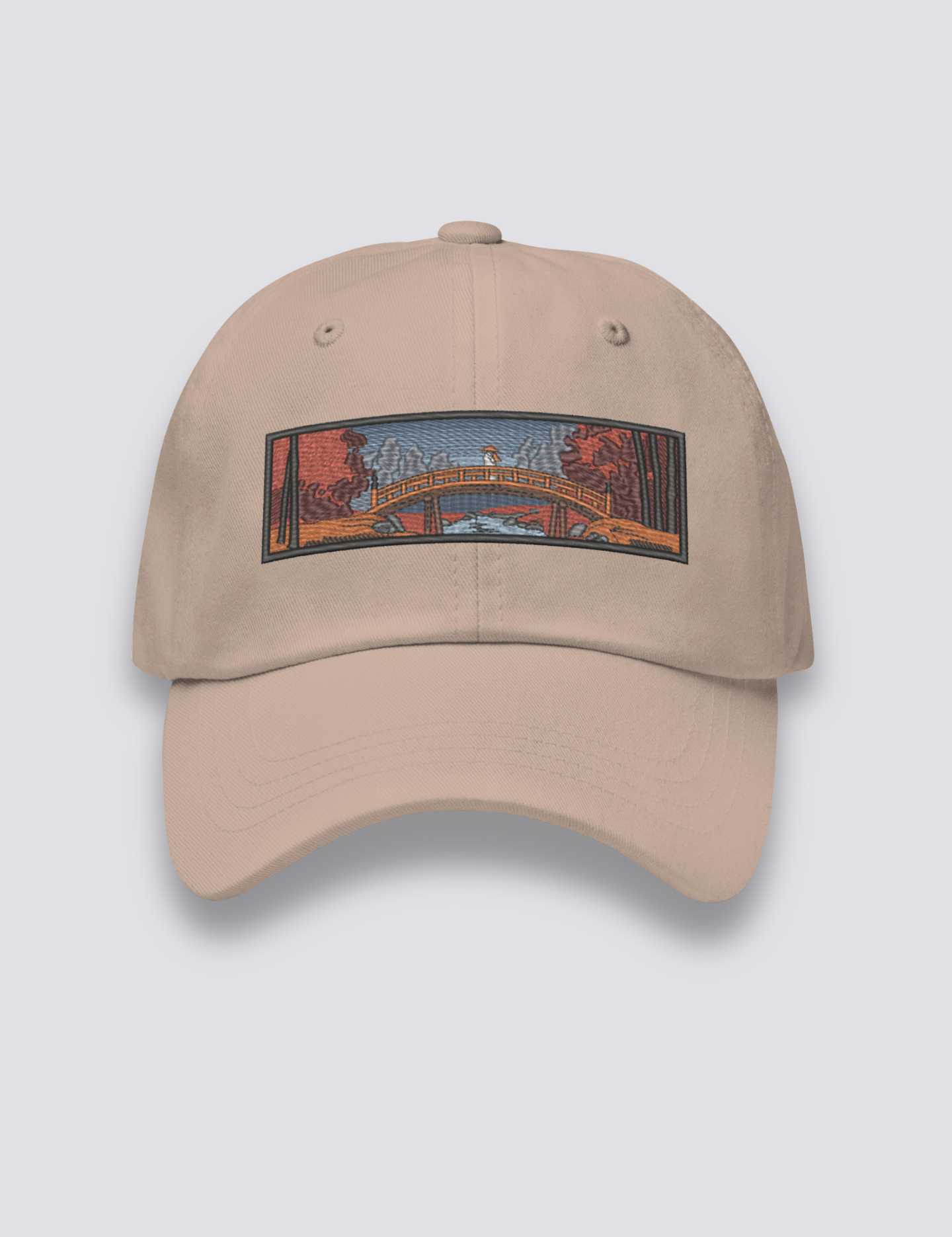 Casquette Brodée Ukiyo-e