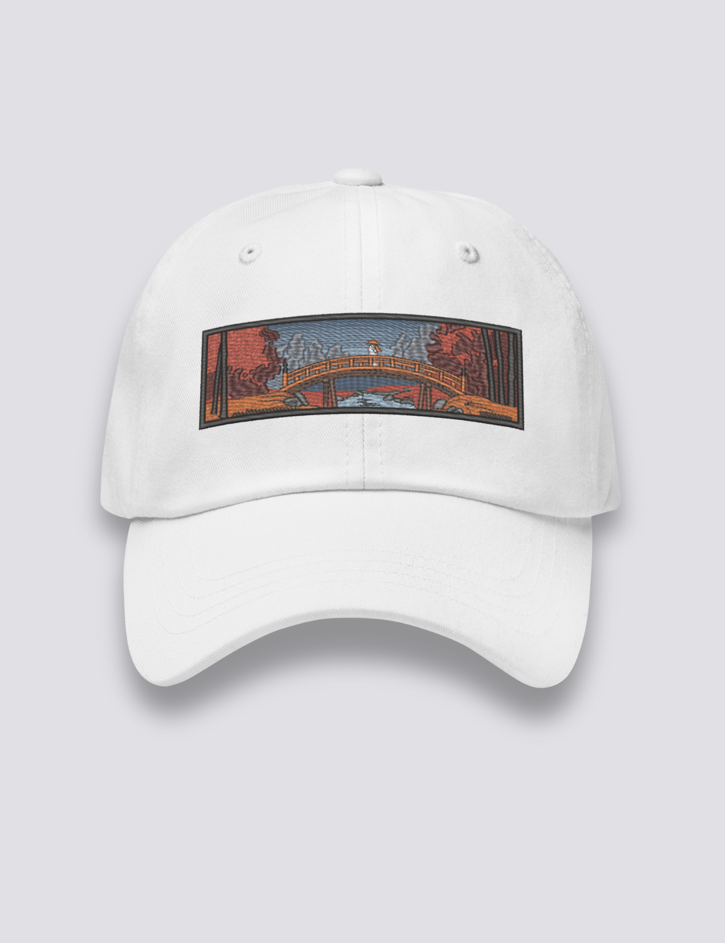 Casquette Brodée Ukiyo-e