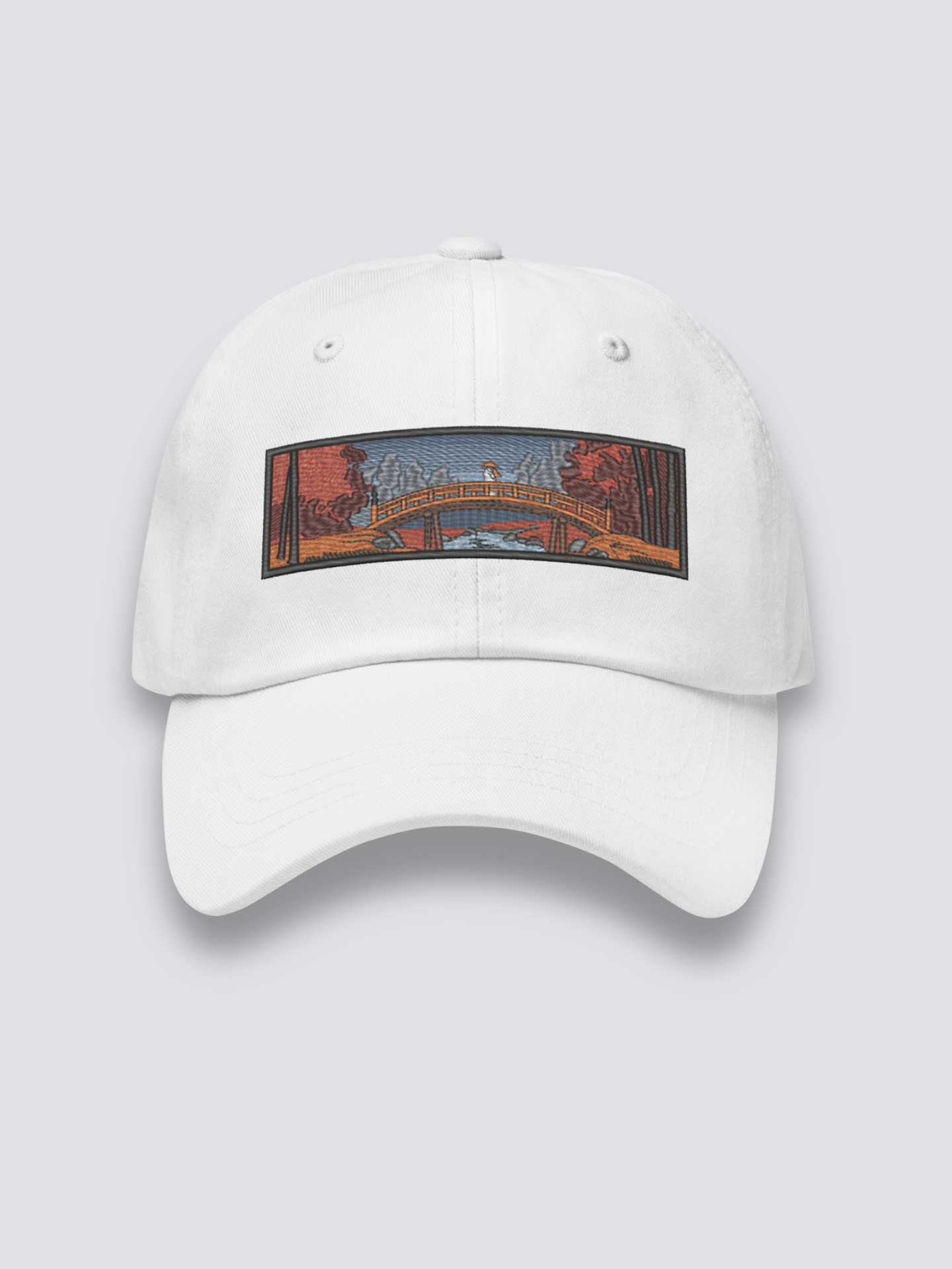 Casquette Brodée Ukiyo-e