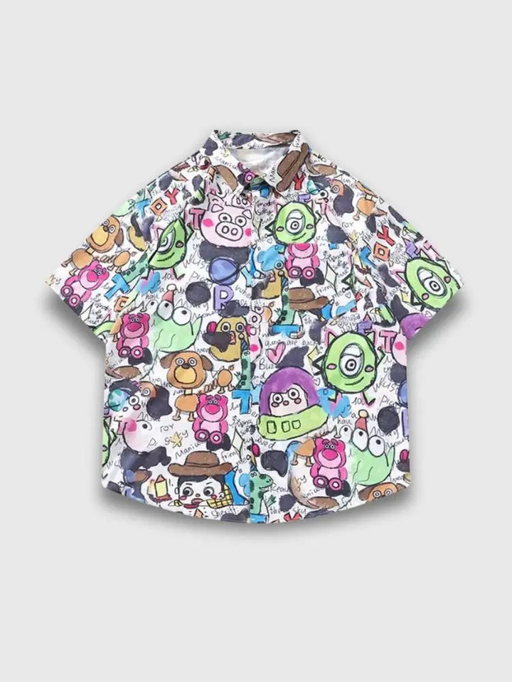 Chemise Cartoon Japanstreet