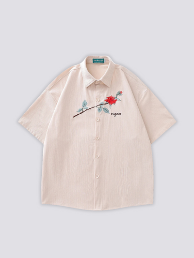 Chemise Brodée - 刺繍